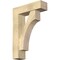 Ekena Millwork Westlake Block Rough Sawn Bracket w/ Offset Brace, Douglas Fir, 8"W x 28"D x 40"H BKT0806X28X40WTL05RDF - alternate 1
